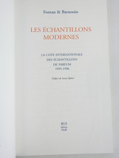 FONTAN et BARDOUIN. La cote des échantillons...