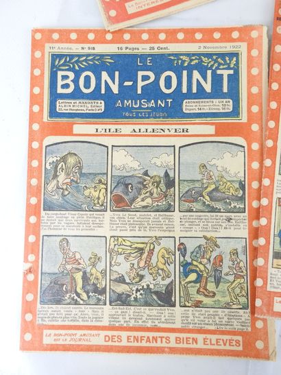Journal LE BON-POINT Amusant. Six exemplaires...