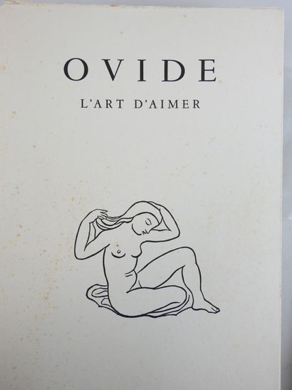 OVIDE. L'art d'aimer, llustrations d'Aristide...