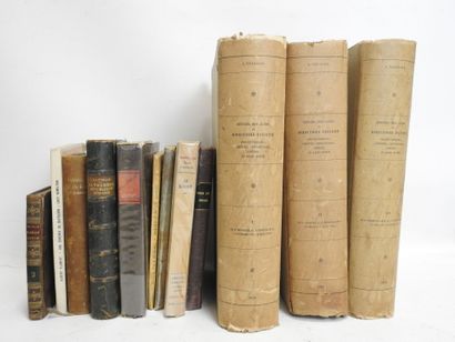 DOUZE OUVRAGES HISTORIQUES : - A. DEBIDOUR...