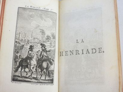 VOLTAIRE. La Henriade. Neufchâtel, Sans nom...