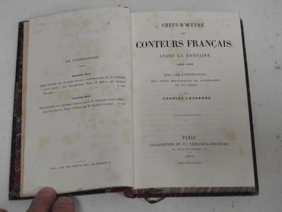 LOUANDRE (Charles). Chefs-d'œuvre des conteurs...