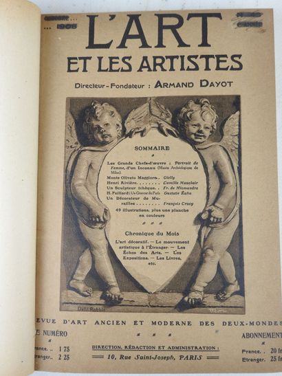 DAYOT Armand. L'art et les artistes. Revue...