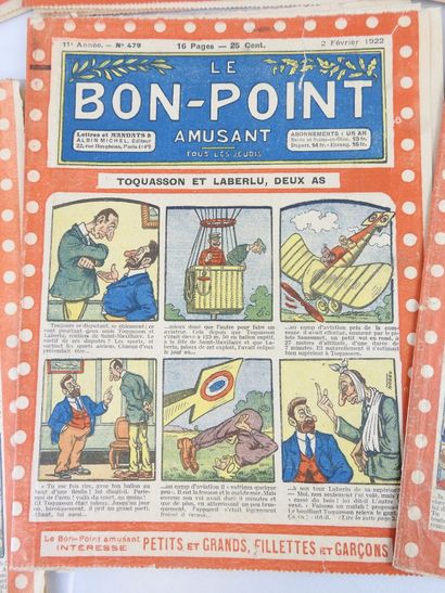 Journal LE BON-POINT Amusant. Six exemplaires...