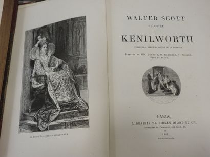 Walter SCOTT : Le monastère (1884) - Kenilworth...