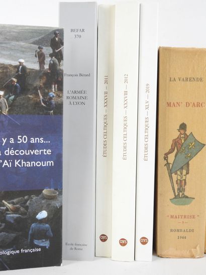 ARCHEOLGIE et divers. 7 vols :
BERARD François....