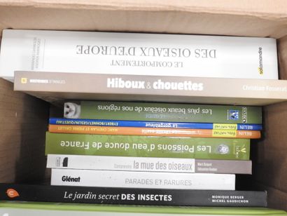 [NATURE]. 25 volumes divers sur la faunes...