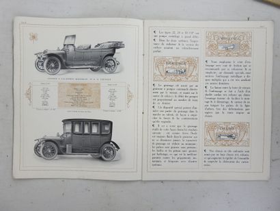 [AUTOMOBILIA]. Société des automobiles BRASIER....