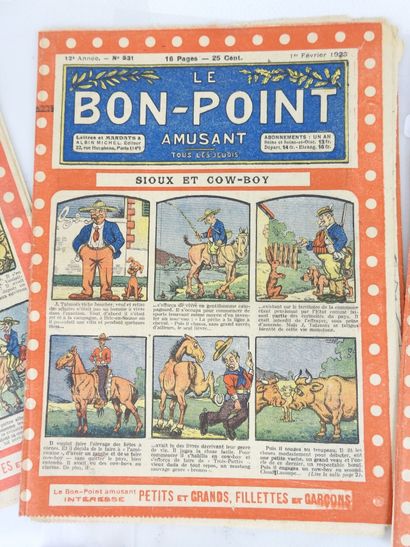 Journal LE BON-POINT Amusant. Six exemplaires...