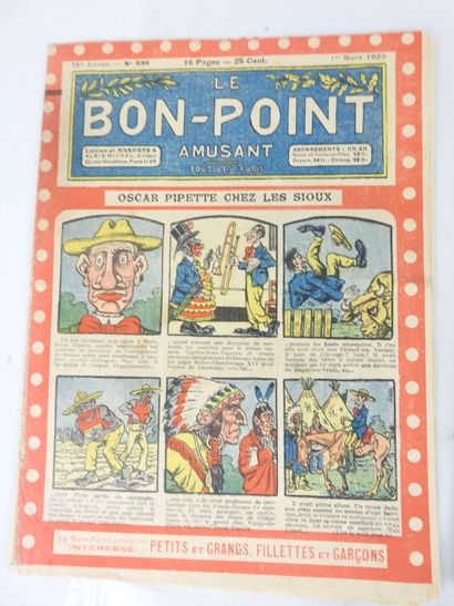Journal LE BON-POINT Amusant. Six exemplaires...