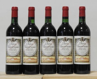 5 bouteilles
Château Rauzan-Gassies - Margaux...