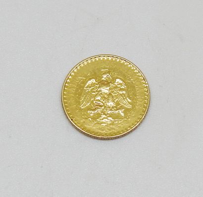 MEXICO
Gold coin of 2 pesos - 1945
Total...