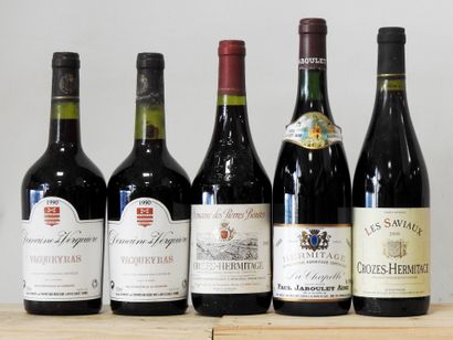 5 bouteilles
- La Chapelle - Hermitage -...