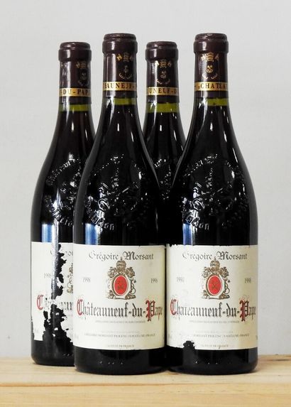 4 bouteilles
Domaine Grégoire Morsant - Châteauneuf-du-Pape...