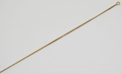 Chaine or 18 K 
Longueur : 51 cm
Poids total...
