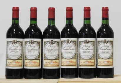 6 bouteilles
Château Rauzan-Gassies - Margaux...