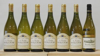 7 bouteilles
6 Les Rochettes - Pouilly-Fumé...
