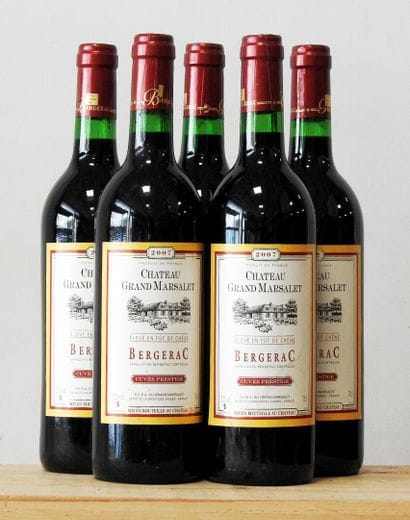 5 bottles
Château Grand Marsalet - Bergerac...