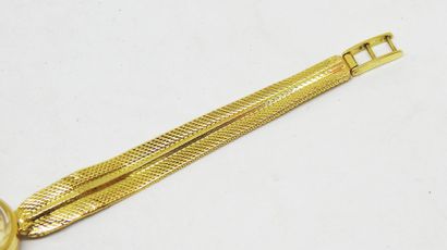 LONGINES
Montre de dame toute or 18K.
Poids...
