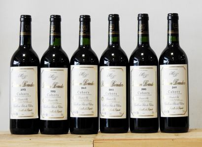 6 bottles
Réserve Borredon - Cahors - Borredon...