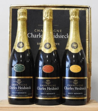 3 bottles
Champagne Charles Heidsieck - Brut...