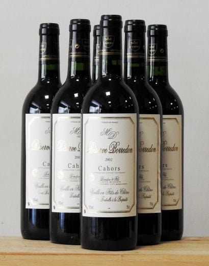 6 bottles
Réserve Borredon - Cahors - Borredon...
