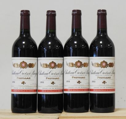 4 bouteilles
Château Croizet-Bages - Pauillac...