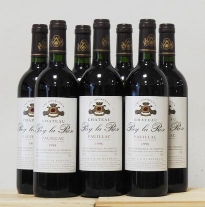 7 bouteilles
Château Puy la Rose - Pauillac...