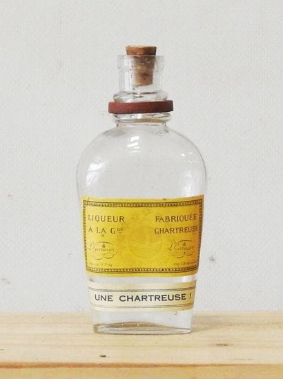 Chartreuse
Glass flask, 
