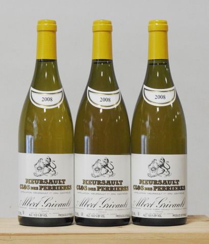3 bouteilles
Domaine Albert Grivault - Meursault...