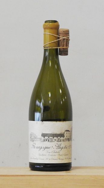 1 bottle (empty)
Bourgogne Aligoté - Sous...