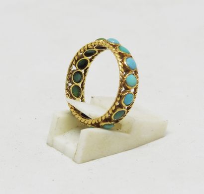 19th century work
Wedding ring set in 18...