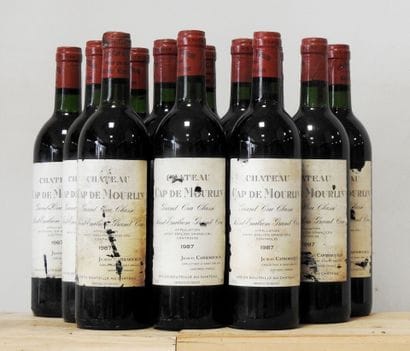 12 bottles
Château Cap de Mourlin - Saint-Emilion...