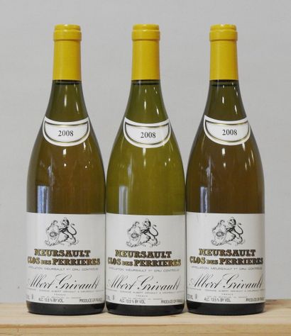 3 bouteilles
Domaine Albert Grivault - Meursault...