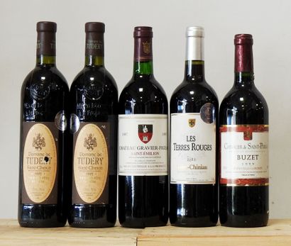 5 bouteilles
- Les Terres Rouges - Saint-Chinian...