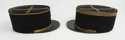 COIFFURES. Képi modèle 1919 d'adjudant-chef...
