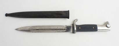 GERMANY. Exit bayonet with checkered grip,...