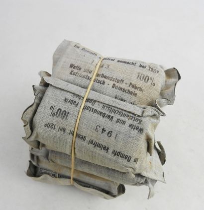 GERMANY. Lot of 10 bandages dated 1943, new...
