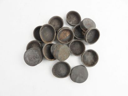 GERMANY. Lot of 20 rubber stoppers for protecting...