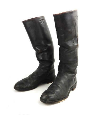 GERMANY. Pair of German officer's high boots...