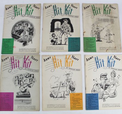 USA. Lot de 21 revues 