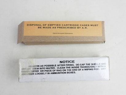 USA. Lot de boites de munitions pour calibre...