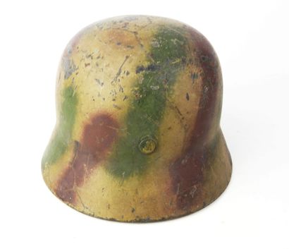 GERMANY. Model 1935 steel helmet painted...