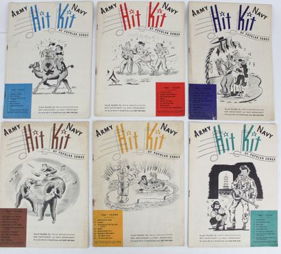 USA. Lot de 21 revues 