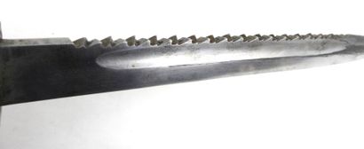 GERMANY. Exit bayonet with checkered grip,...