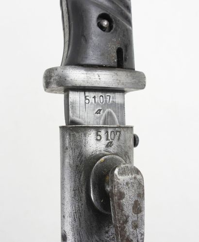 GERMANY. Mauser 98 K bayonet, blade marked...