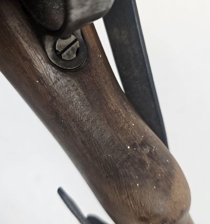 ARMES à FEU. ALLEMAGNE . Rare fusil à verrou...