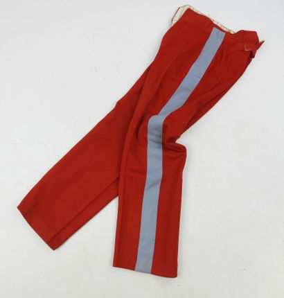 UNIFORMES. Pantalon droit d'officier de Tirailleurs...