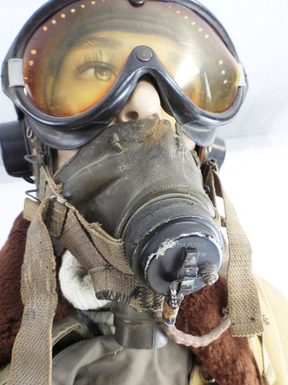 ANGLETERRE/FRANCE. MANNEQUIN de pilote des...