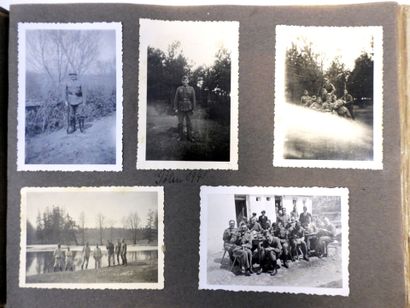 ALLEMAGNE. Album photo d'un soldat d'un régiment...